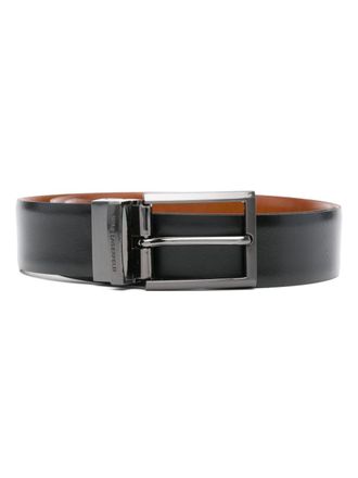 Karl Lagerfeld Ceinture Design R Versible Marron D S Sur