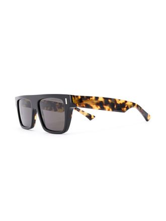 Cutler And Gross Lunettes De Soleil Monture Carr E Orange D S