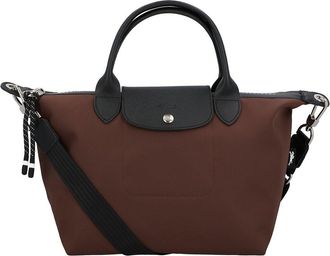 Longchamp Le Pliage Energy Small Nylon & Leather Crossbody