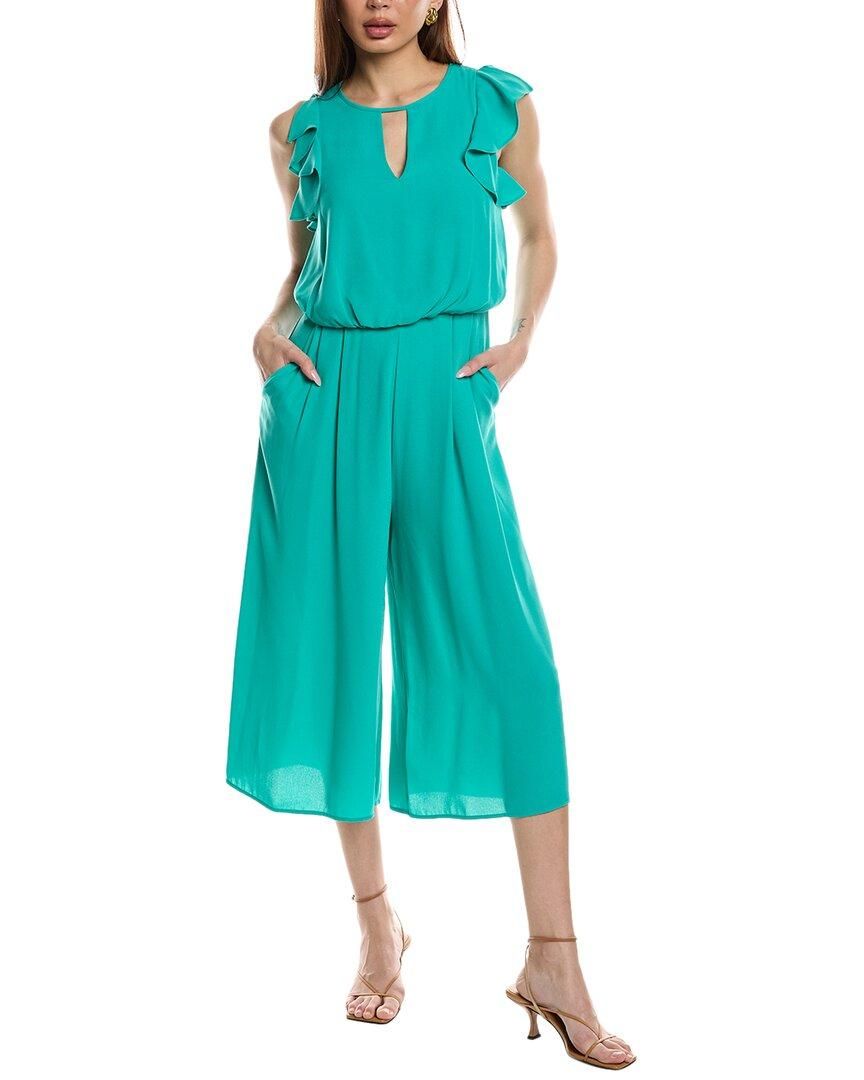 formal flowy dresses Eliza J Green w/ Orange Flowers L/S Dress – Maidenlane Designer Consignment main image 0