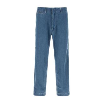 Nanam&iacute;ca Straight Jeans, male, Blue, Size: W30 Wide Denim Pants