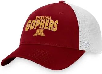 Top of the World Mens Top of the World Maroon/White Minnesota Golden Gophers Breakout Trucker Snapback Hat at Nordstrom