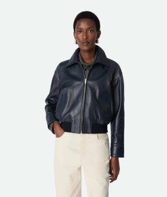 Bottega Veneta Leather Blouson - Bottega Veneta