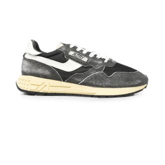 Autry Sneaker Antracita Washed Su&egrave;de - Heren - Sneakers - Veelkleurig - 40 EU - Su&egrave;de - Schoenen