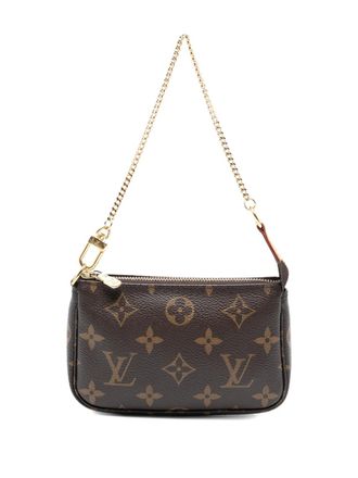 Louis Vuitton 2021 Monogram Mini Pochette Accessoires handbag - Marrone