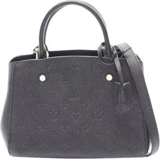 Louis Vuitton Pre-owned Monogram Empreinte Handtas - Dames - Vintage Handtas - Zwart - ONE Size - Vintage
