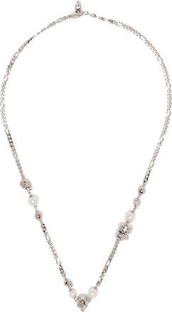 Alexander McQueen Skull-charm Curb-chain Necklace
