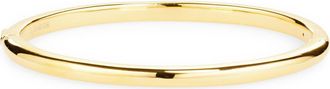 Monica Vinader x Kate Young Slim Bangle Bracelet in 18Ct Gold Vermeil at Nordstrom, Size Medium