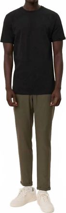 Les Deux Norregaard Tonal Short Sleeve T-Shirt In Black