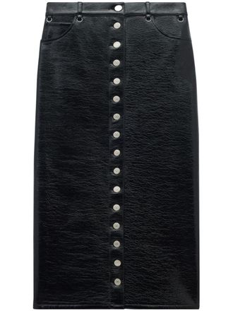 Courrèges Gonna midi - Nero