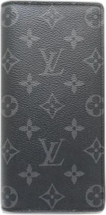 Louis Vuitton Pre-owned Lange portemonnee (bi-fold) - Heren - Vintage Accessoires - Zwart - ONE Size - Vintage