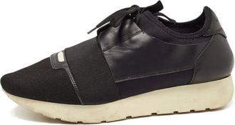 Balenciaga Sneakers in pelle con lacci - Nero