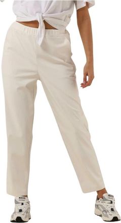 Knit-ted Ecru Sally Broeken - Dames - Straight fit broeken - Beige - L - Broeken