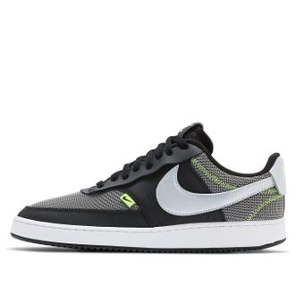Nike Court Vision Low Premium Black Grey Green CD5464-005
