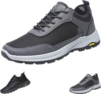 Generic Walking Shoes Mens Sports Shoes Lightweight Running Shoes Breathable Jogging Shoes Gym Fitness Shoes Non-Slip Indoor Shoes Breeze Trainers Sporty Leis