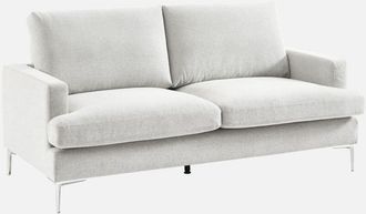 Sweeek Sof&aacute; En Tela Simple De 3 Plazas