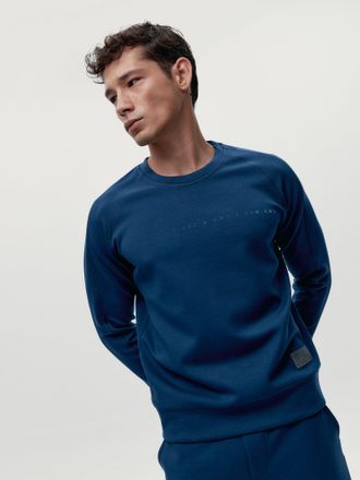 Born Living Yoga Sweatshirt Hughes Sea Blue