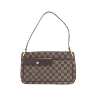 Louis Vuitton Pre-owned Shoulder Bags, female, Brown, Size: ONE SIZE Pre-owned Abbaye Damier Coated Canvas Shoulder Bag