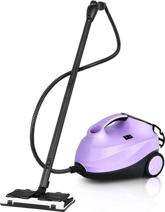 Costway Costway Vaporeta Limpieza Hogar, Vaporeta De Mano Con 18 Accesorios, 2000w / 4 Bar / 1,5l Tank/hasta 108&deg;c/led, Limpiador Vapor Con Cierre De Segurida