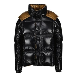 Moncler Winter Jackets, male, Black, Size: XL Parana Down Jacket
