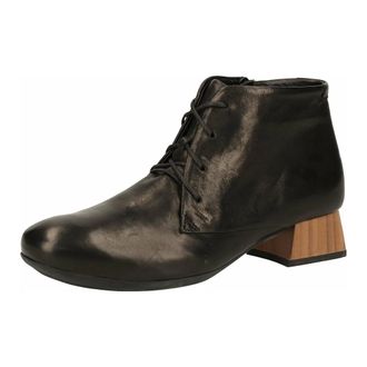 Think Delicia Stiefelette - Dames - Schoenen - Zwart - Maat: 37 1/2 EU Leer