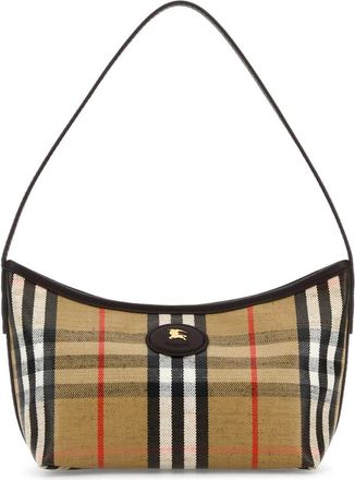 Burberry Beige Logo Shoulder Bag