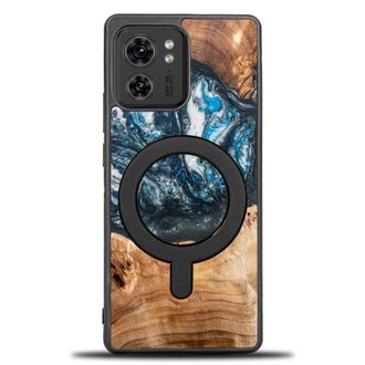 OEM Funda Bewood Unique Para Motorola Edge 40 - Planetas - Tierra Con Magsafe