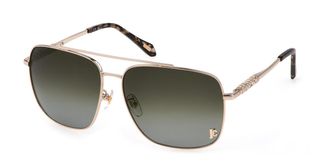 Just Cavalli SJC030 0493 Womens Sunglasses Gold Size 61