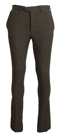 Bencivenga Striped Pure Cotton Men Mens Pants