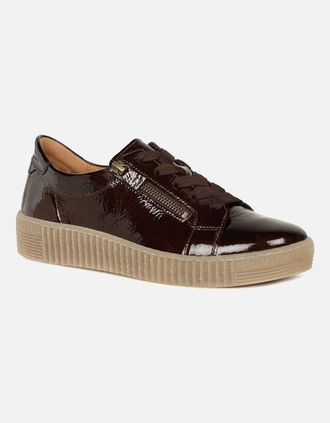 Gabor Womens Wisdom Ladies Trainers - Brown - Size: 6.5