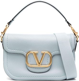 Valentino Garavani Alltime shoulder bag - women - Calf Leather - OS - Blue