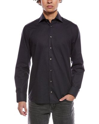 Eton Elevated Pique Slim Fit Shirt