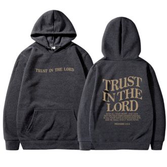 Generic There is Purpose in The Waiting Graphic Christian Hoodies for Men Women Teen Girls UK Casual Oversized Long Sleeve Hooded Sweatshirts Tops Loose Pullo