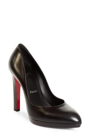 Christian Louboutin Fannylove Alta Pump in Black at Nordstrom, Size 10.5Us