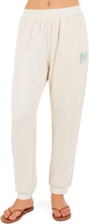 Hurley Rollers Crop Sweatpants in Off White at Nordstrom, Size X-Small