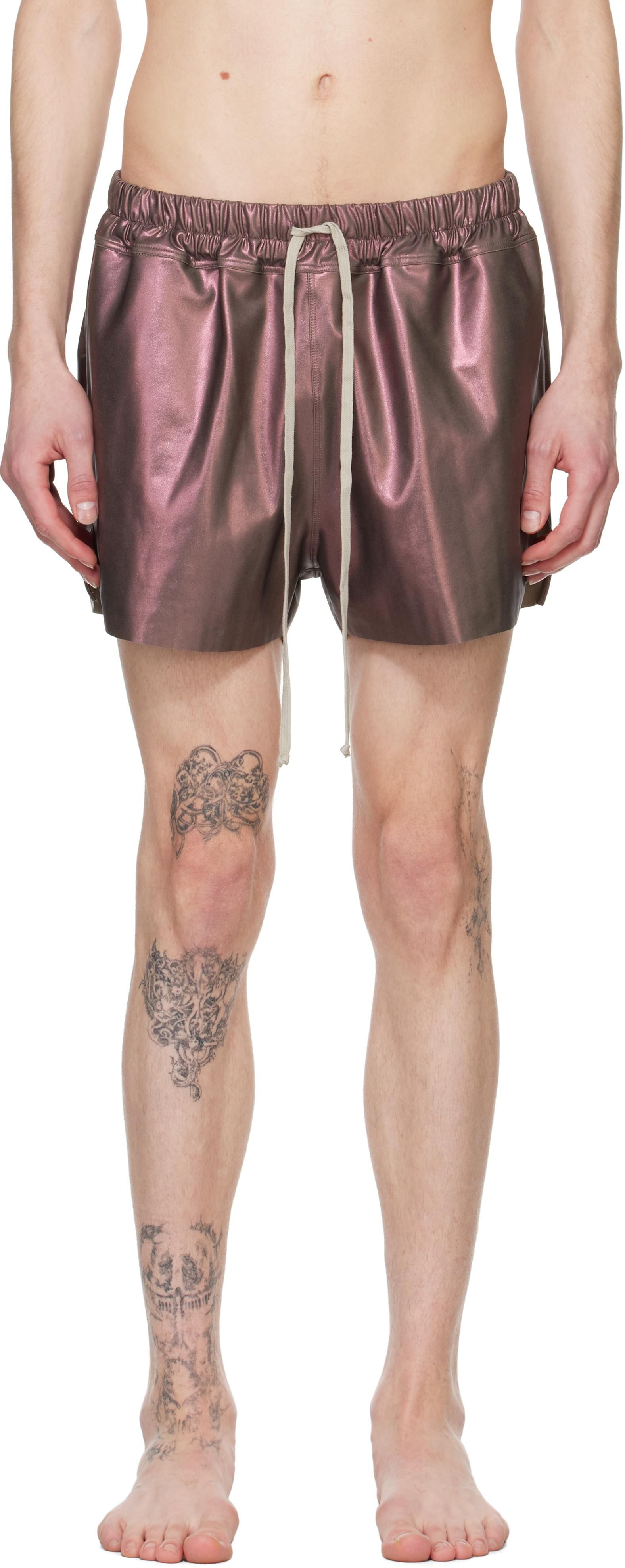 Rick Owens Ricks Pods shorts - men - Recycled Polyester Rick Owens Ricks Pods shorts - men - Recycled Polyester