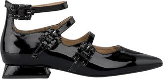 Alma En Pena Scherpe schoengesp - Dames - Ballerinas - Zwart - 36 EU - Schoenen