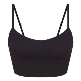 Nike (WMNS) Nike x SKIMS Matte Cami Longline Bra Obsidian BRSPT5115-OBD