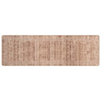 vidaXL Pasillo De Alfombra Marsa 80 X 250 Cm Poli&eacute;ster Y Pvc Vidaxl
