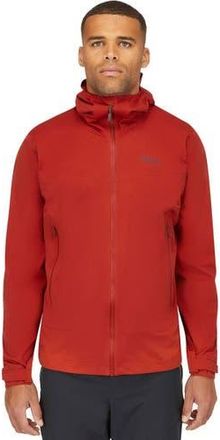 RAB Downpour Light Jacket - Mens in Tuscan Red at Nordstrom, Size X-Large