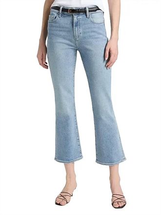 Paige Mason Crop Bootcut Jeans In Divine