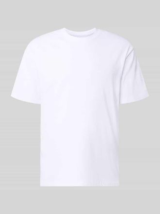 Jack & Jones Regular Fit T-Shirt mit Rundhalsausschnitt in Weiss, Gr&ouml;&szlig;e XXL