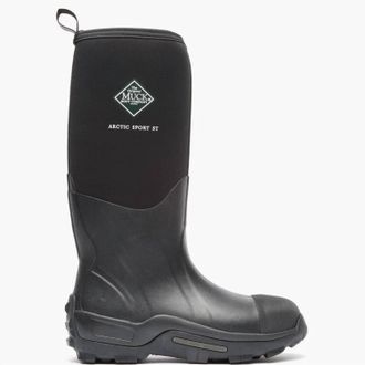 The Original Muck Boot Company Mens Arctic Sport Steel Toe Insulated Boot In Black