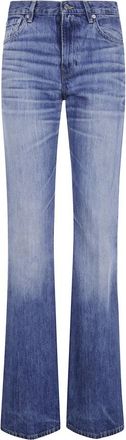 Haikure Flared Jeans - Dames - Flared Jeans - Blauw - W28 - Jeans