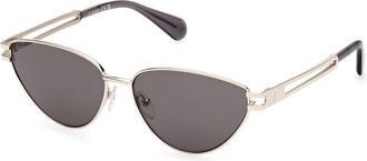 Max & Co. MO0089 32A Womens Sunglasses Gold Size 56