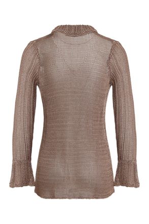 Savannah Morrow Button Cardigan - Brown