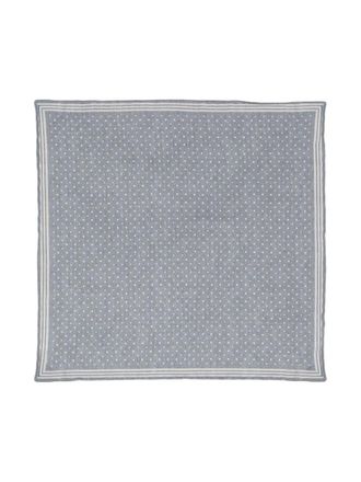 Eleventy Pochet met stippen - Blauw