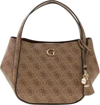 Guess Tassen, Dames, Beige, ONE Size, Coleen Petit Monogramme