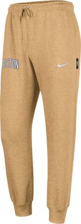 Nike Boston Celtics City Edition Nike Mens NBA Club Fleece Jogger Pantsin Brown | HQ5470-714