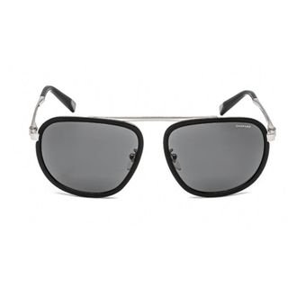 Chopard SCHC31579W Metal & Acetate Aviator Sunglasses - Silver